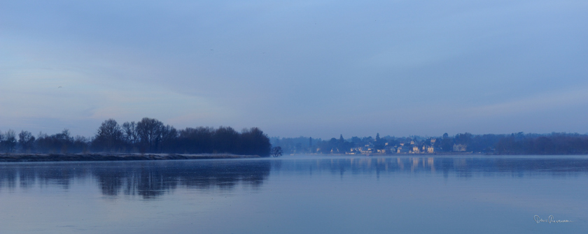 Aube sur la Loire