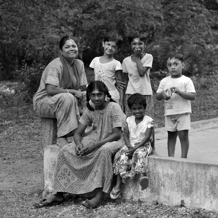 Famille indienne