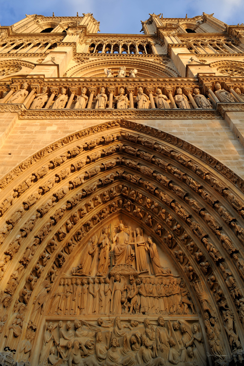 Tympan du jugement, ND Paris