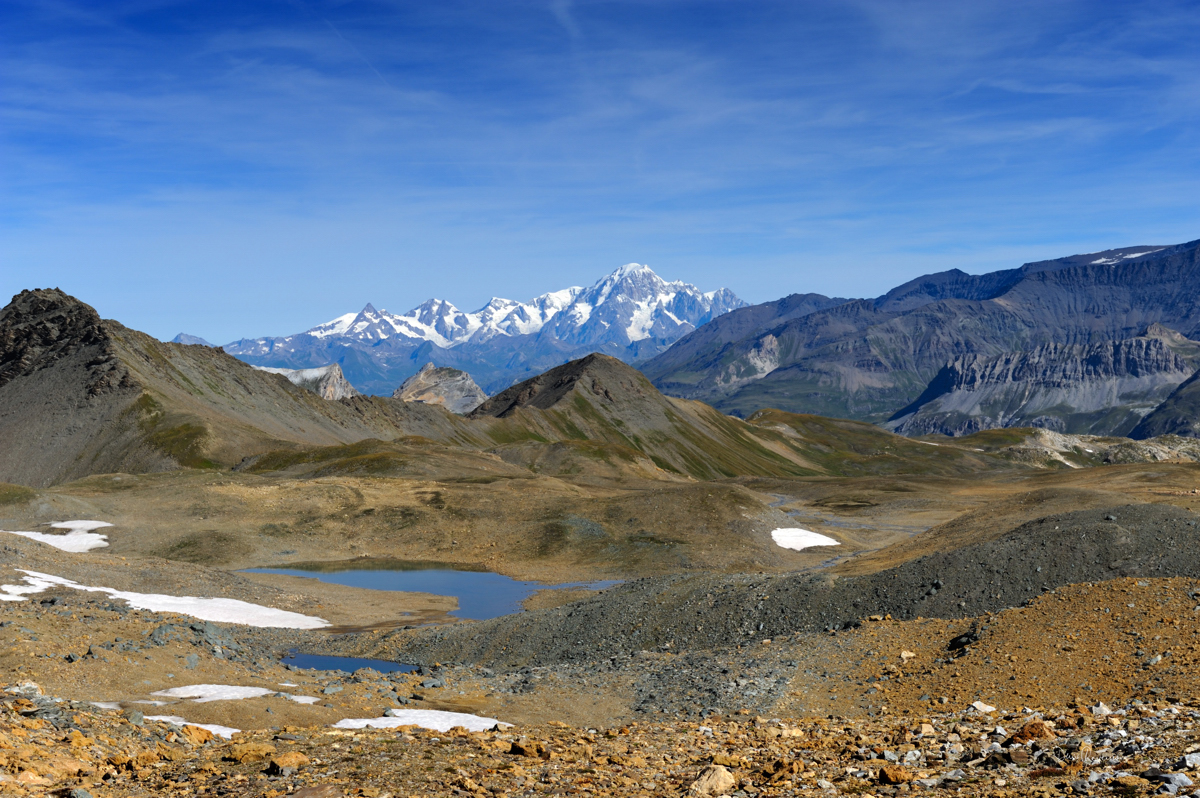 Mont-Blanc depuis la Vanoise