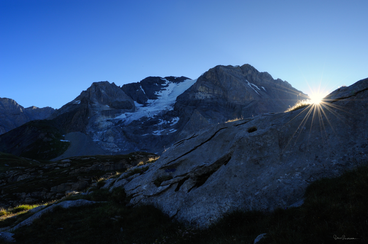 Lever de soleil col de la Vanoise