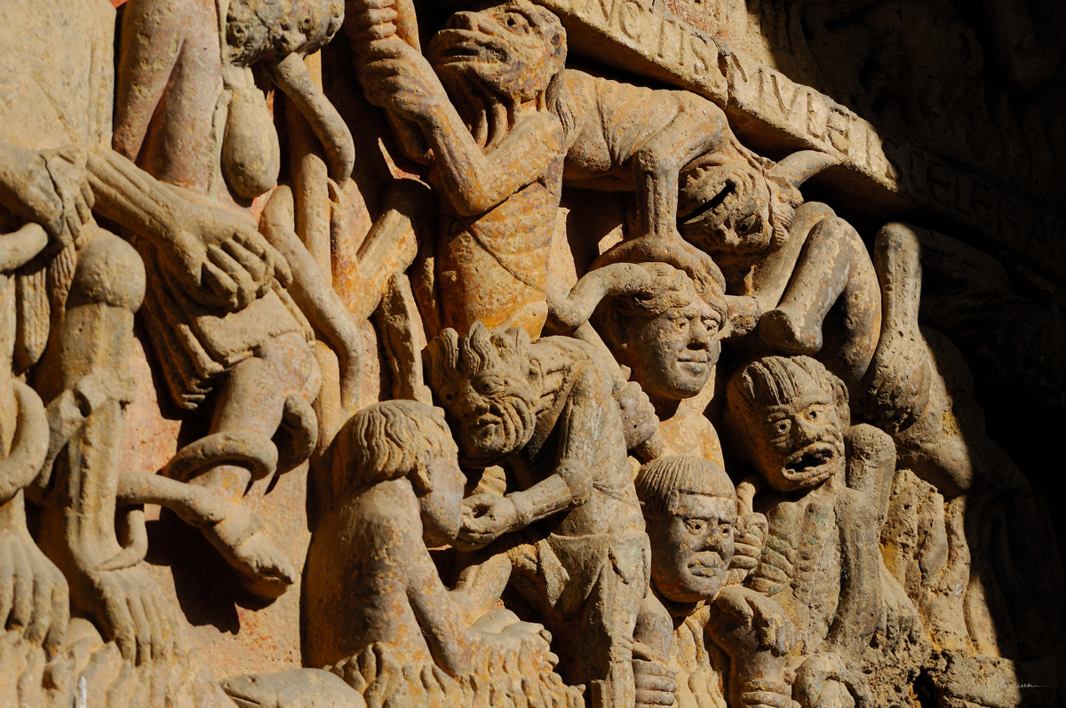 Conques, les tourments de l'enfer