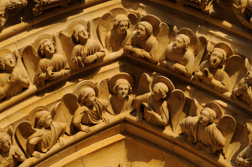diaporama Anges, portail du jugement