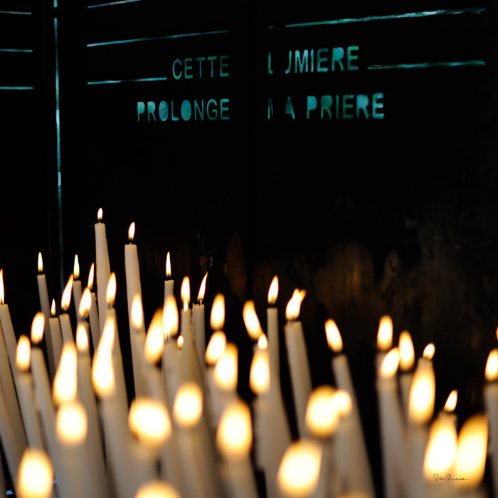 diaporama Cierges de Lourdes