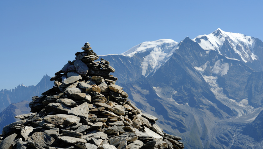 Mont Blanc depuis le Mont Joly