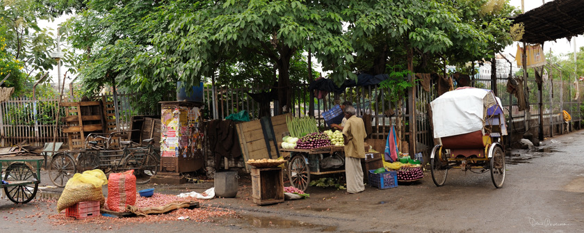 Etale légumes, Chennai