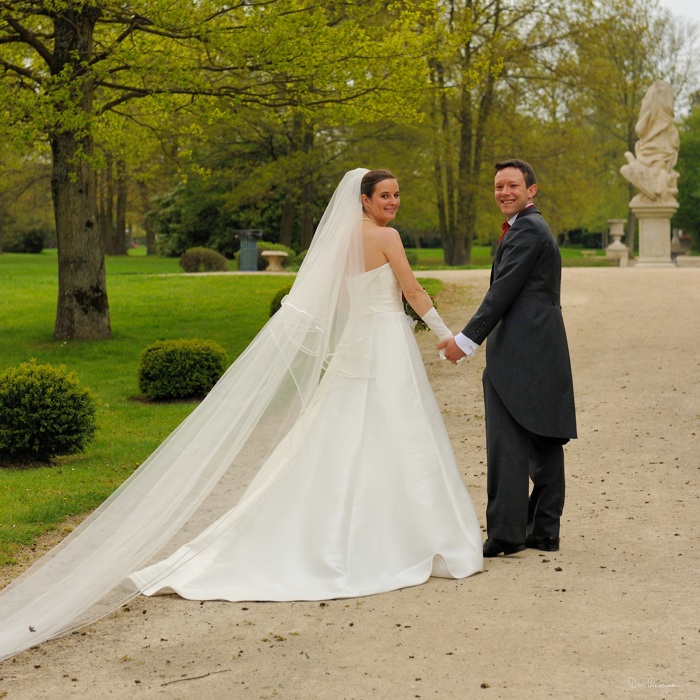 diaporama Mariés dans le parc