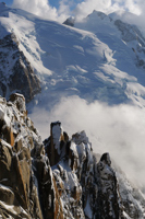 Le Mont Blanc depuis l'Aiguille du Midi