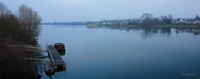 Un calme froid enveloppe les bords de Loire