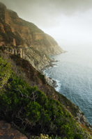 Côte de la péninsule du Cap, vers Llandudno. Afrique du Sud