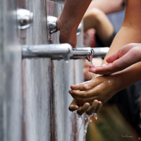 Symbole de Lourdes : l'eau