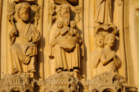 Portail du jugement dernier, Notre-Dame de Paris