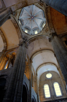 Coupole octogonale de l'abbatiale de Conques