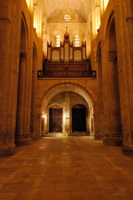 Nef et orgue de Conques